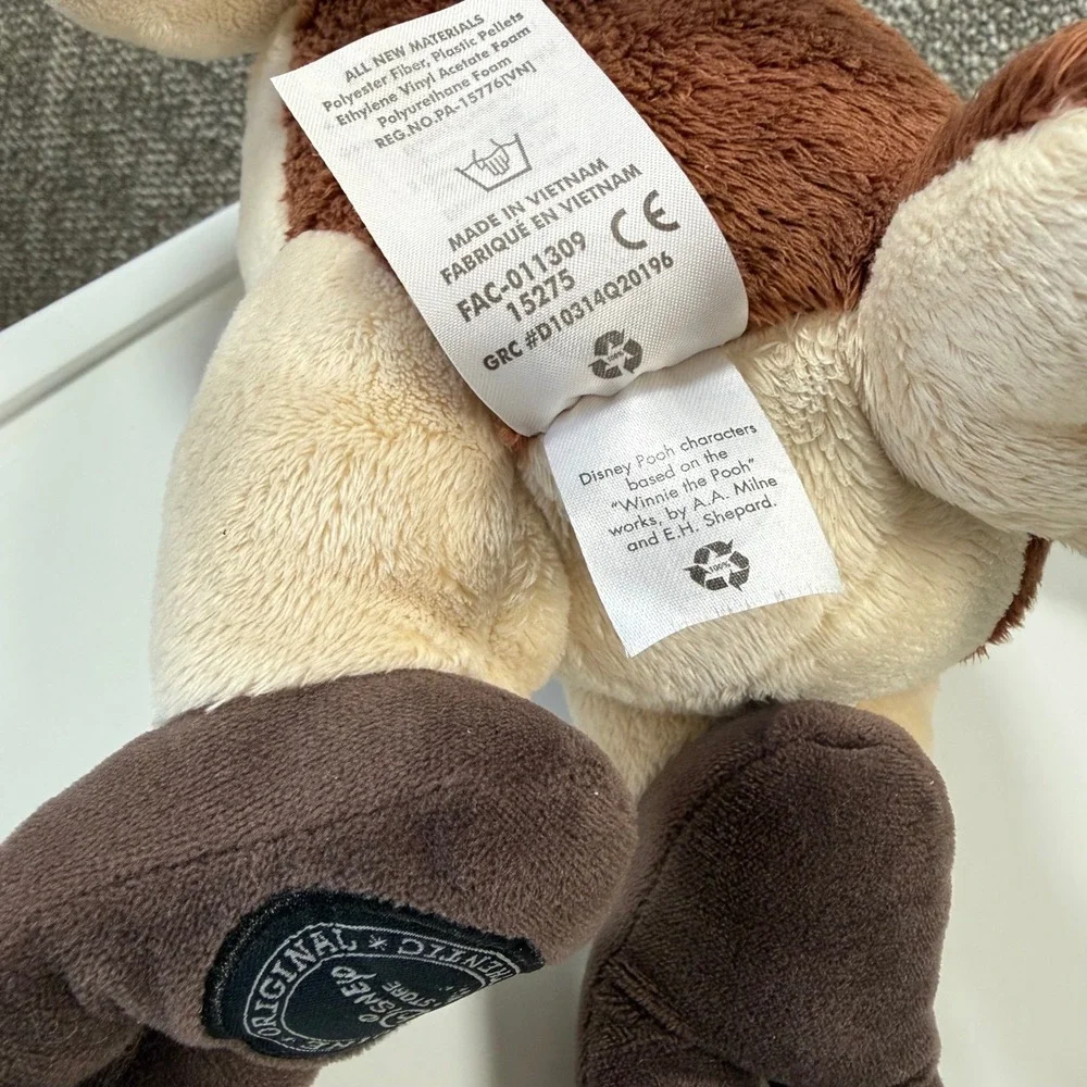 Disney Owl Plush Winnie the Pooh 14in Brown Authentic Disney Store Original RARE - Picture 3 of 8